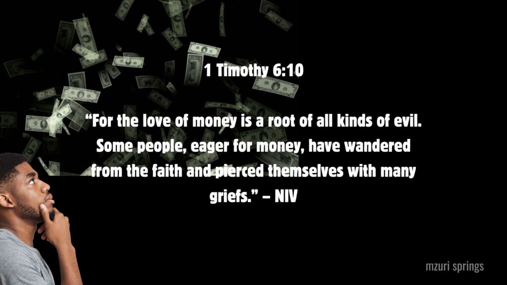 1 Timothy 6:10