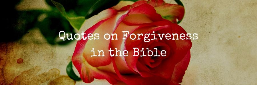 Quotes on Forgiveness in the Bible