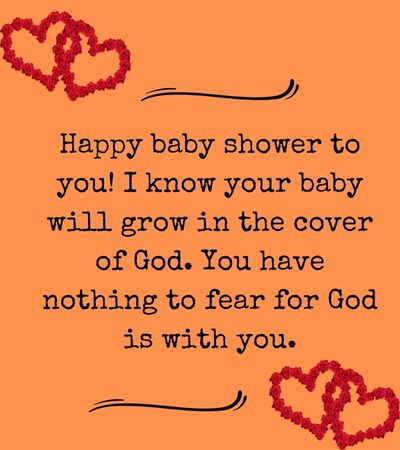 Baby Shower Blessings Words