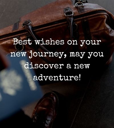 Best Wishes for New Journey