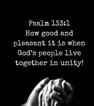 Bible Verse About Teamwork and Unity