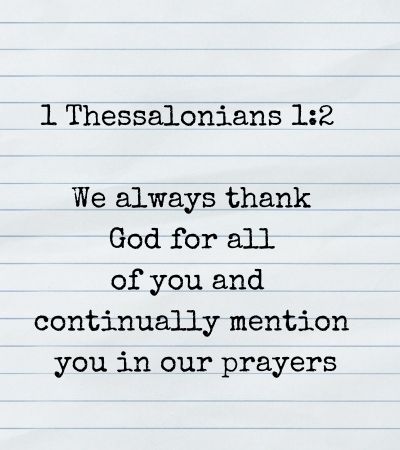 Bible Verses about Appreciation and Gratitude