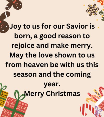 Christian Christmas Messages for Family