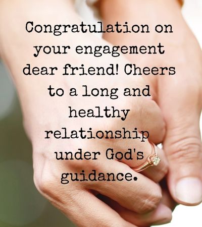 Christian Engagement Wishes