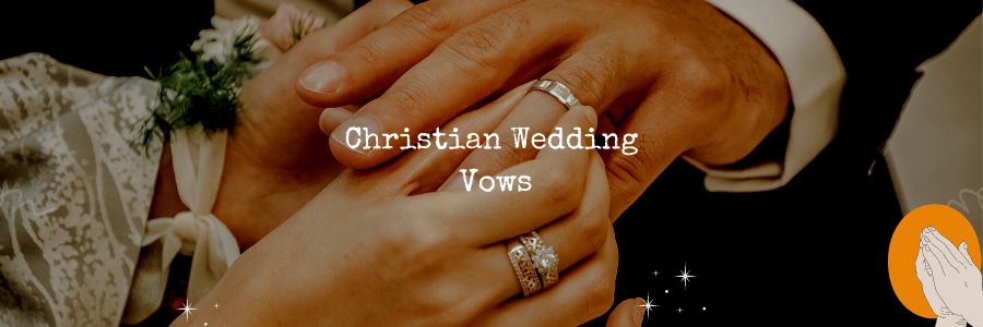 Christian Wedding Vows