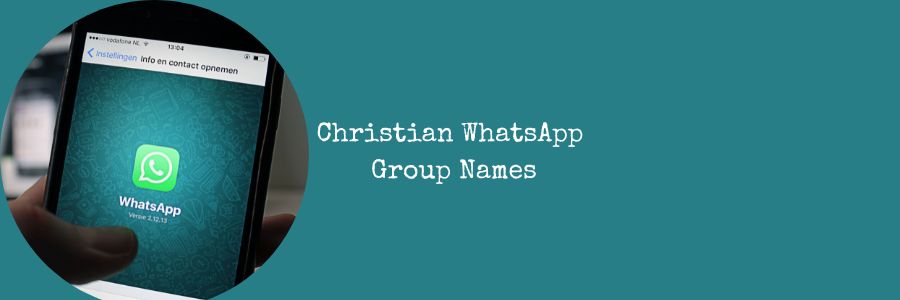 Christian WhatsApp Group Names