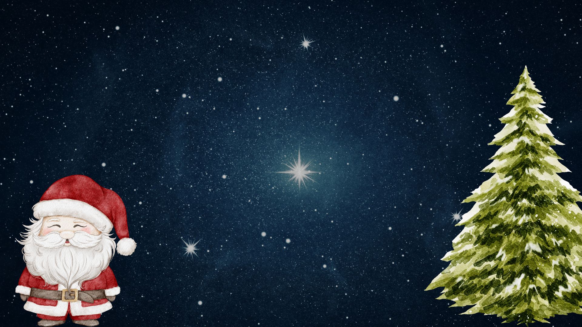 Christmas background with santa free download
