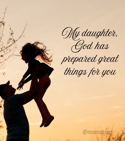 Father's Blessing to His Daughter