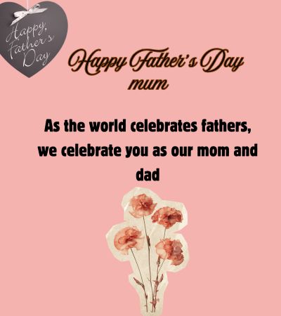 Father's Day Messages for Single Mums