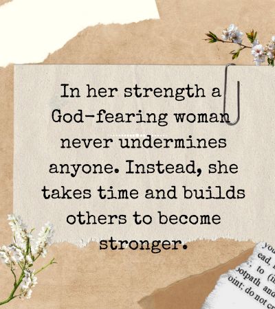 God fearing woman quotes