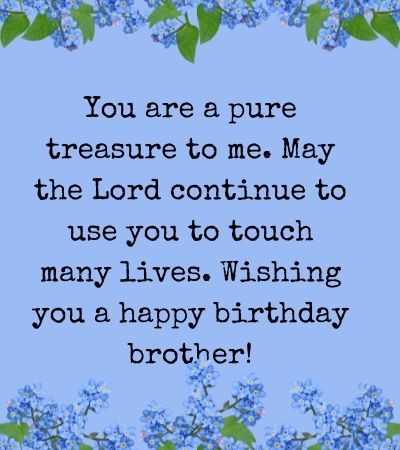 Happy Birthday Prayer to My Brother