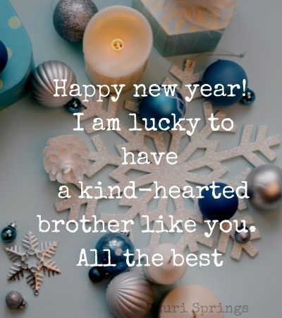 Happy New Year Brother