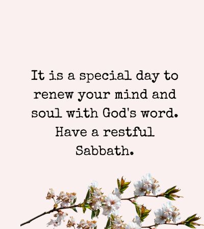 Happy Sabbath Messages for girlfriend