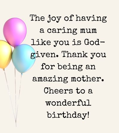 Inspirational Happy Birthday Wishes for Mom
