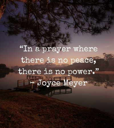 Joyce Meyer Prayer Quotes