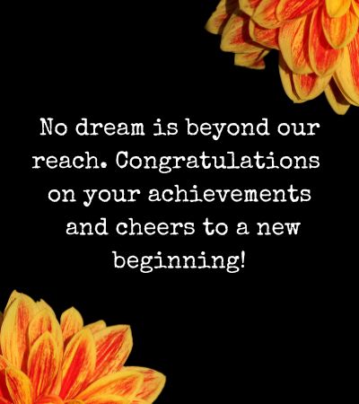 New Beginnings Wishes