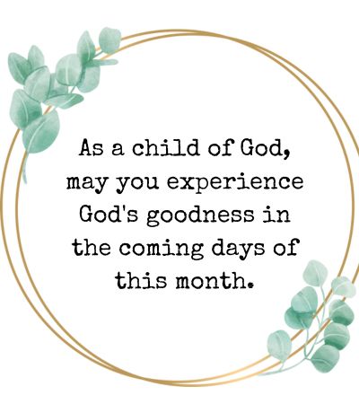 New Month prayers