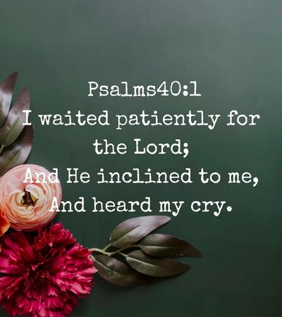 Psalms 40 1