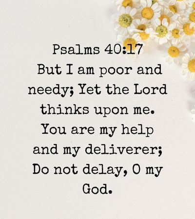 Psalms 40 17