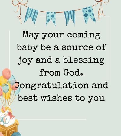 Religious Baby Shower Message for Sister in Law