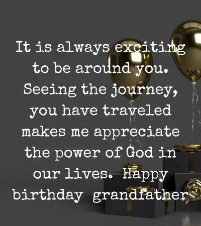 Religious Birthday Wishes for Grandpa