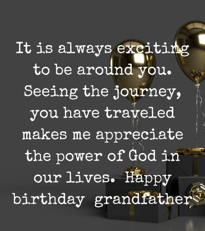 Religious Birthday Wishes for Grandpa