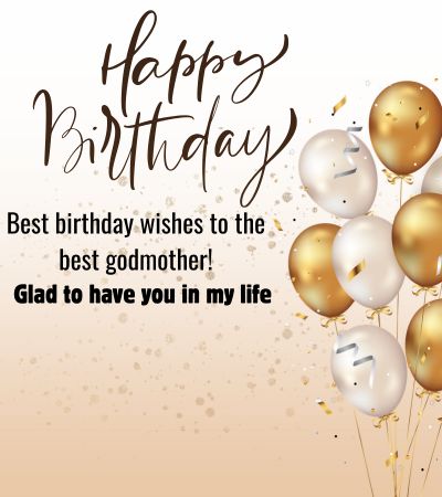 Religious birthday wishes to godmother