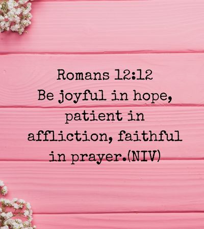 Scripture on Patience