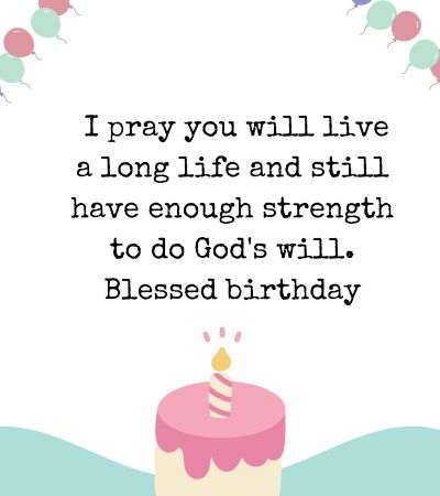 Spiritual Birthday Messages for Elderly