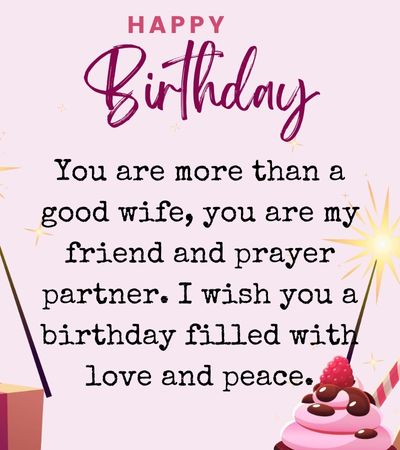 Spiritual Birthday Wishes for Wife