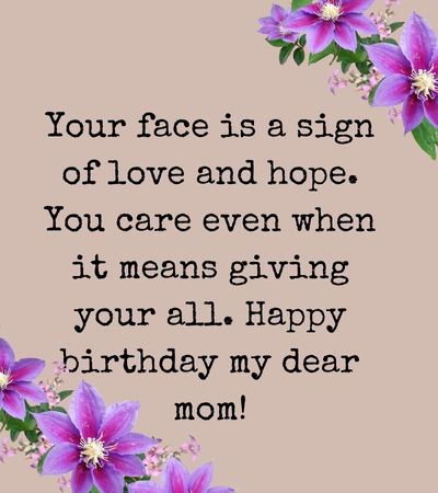 best birthday wishes to mom from daughter