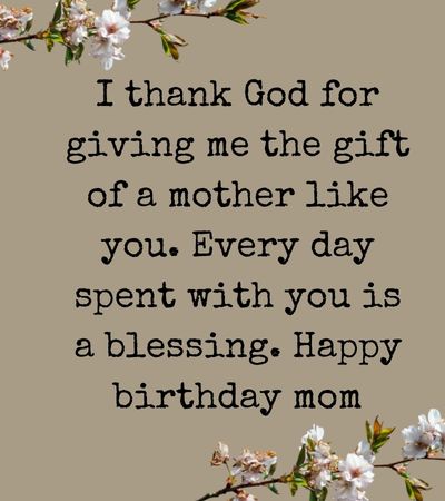 Christian Birthday Wishes for Mom - Mzuri Springs