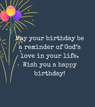bible birthday message to a friend