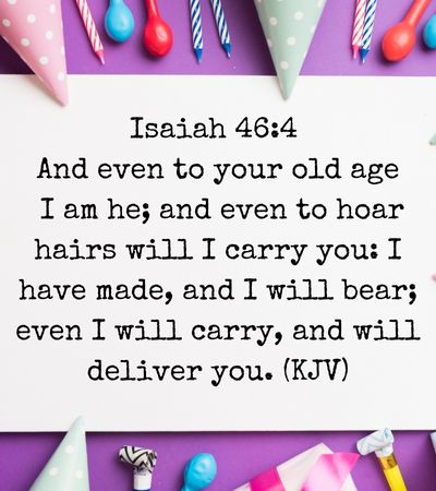 bible verses about birthday