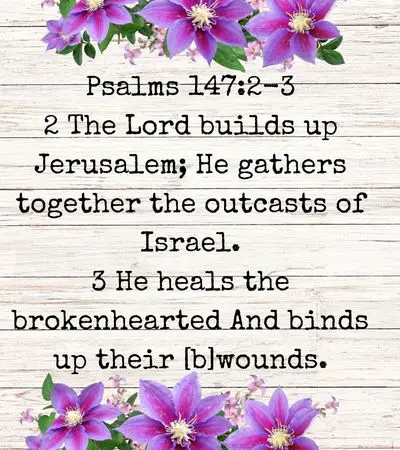 bible verses about healing sickness