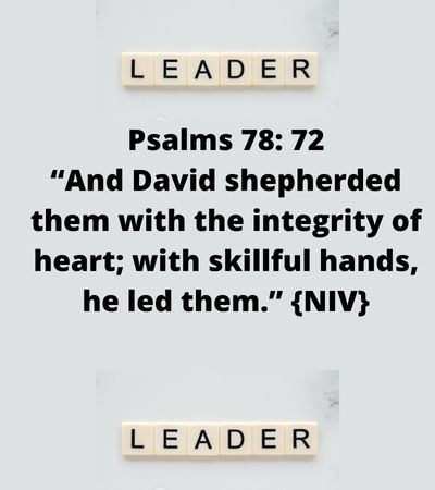 bible verses about leadership
