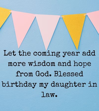 biblical birthday wishes for daughter in law