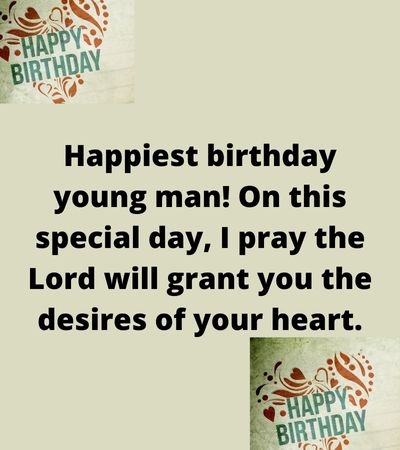 birthday wishes for christian youth
