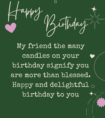 birthday wishes for older friend