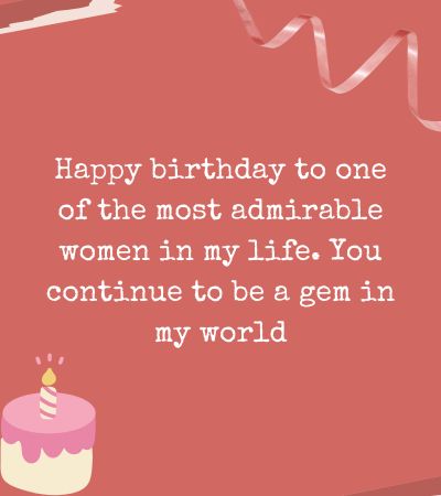 birthday wishes for senior lady