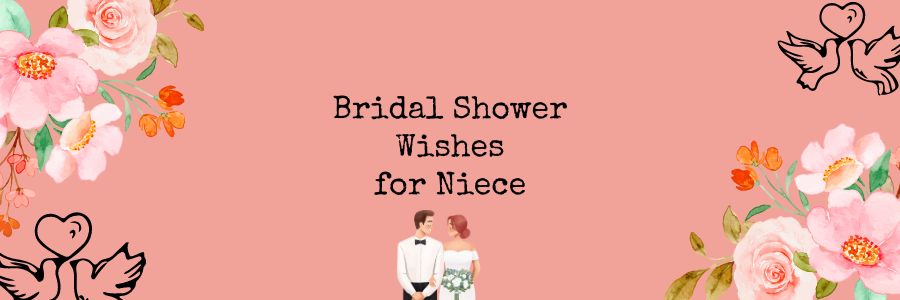 bridal shower wish for niece