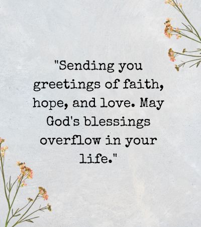 christian card messages