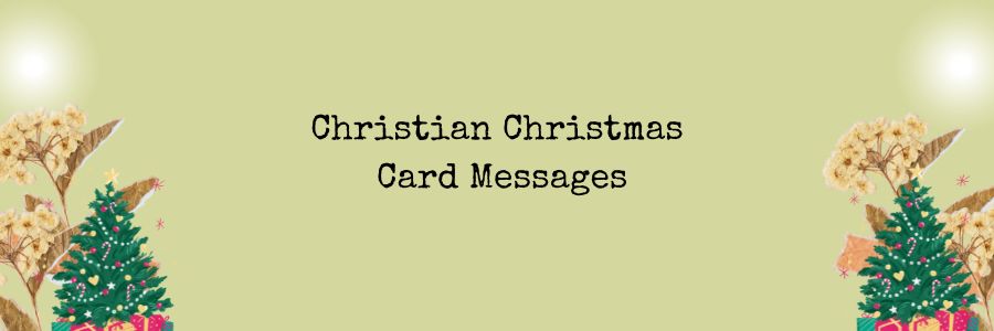 christian christmas card sentiments