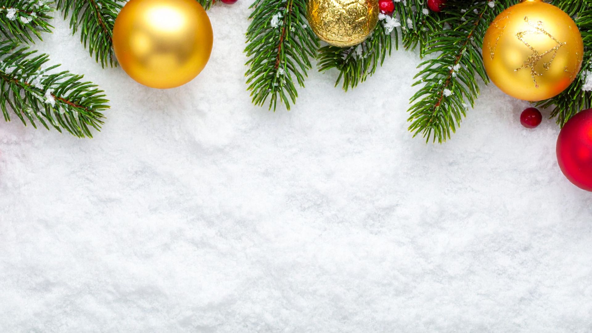 christmas pictures with snow