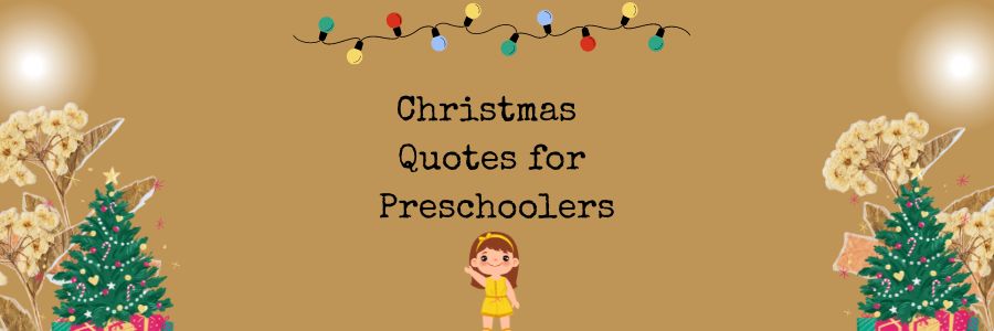 christmas quote for preschoolers
