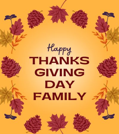 family thanksgiving message