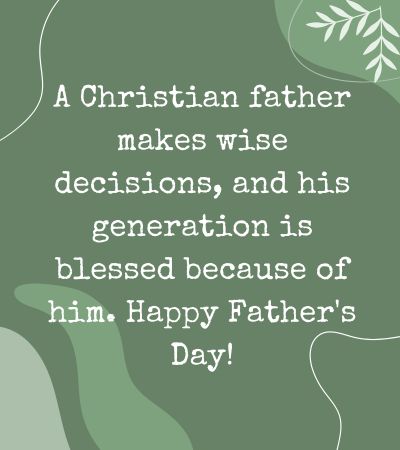 father's day message religious