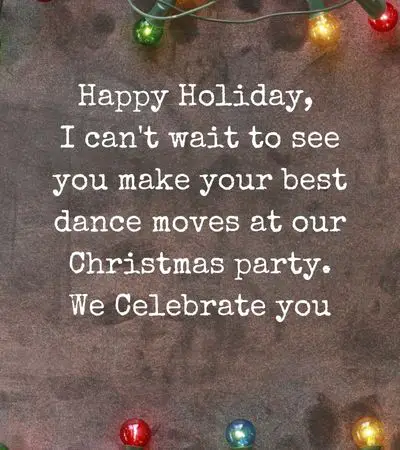 funny holiday messages to employees