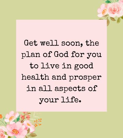 get well religious messages