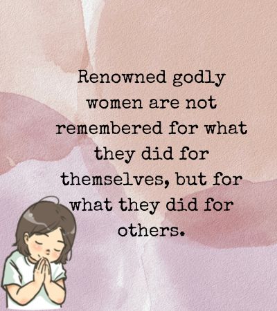 godly woman quotes